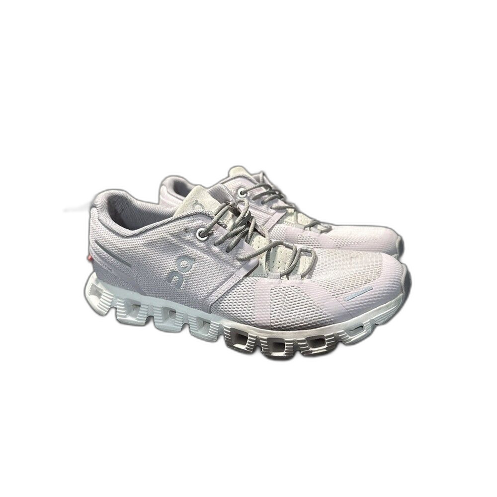 On Cloud 5 Lily Frost Women’s Size 6.5 Lavender/White Running Sneakers